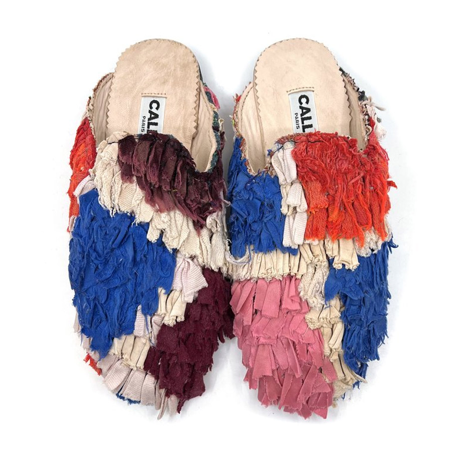 Mules CALLA Paris Niki Babouche Màu Franca Size 38